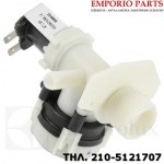 Βαλβίδα μαγνητική (aqua stop) στον σωλήνα εισαγωγής νερού πλυντηρίων πιάτων, ρούχων AEG , ELECTROLUX, ZANUSSI