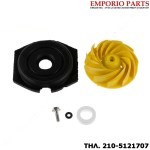 Φτερωτή Αντλίας Πλύσεως Πλυντηρίου Πιάτων AEG, ELECTROLUX, ZANUSSI, ZOPPAS