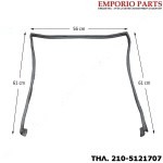 Λάστιχο Πόρτας Πλυντηρίου Πιάτων ARISTON, INDESIT